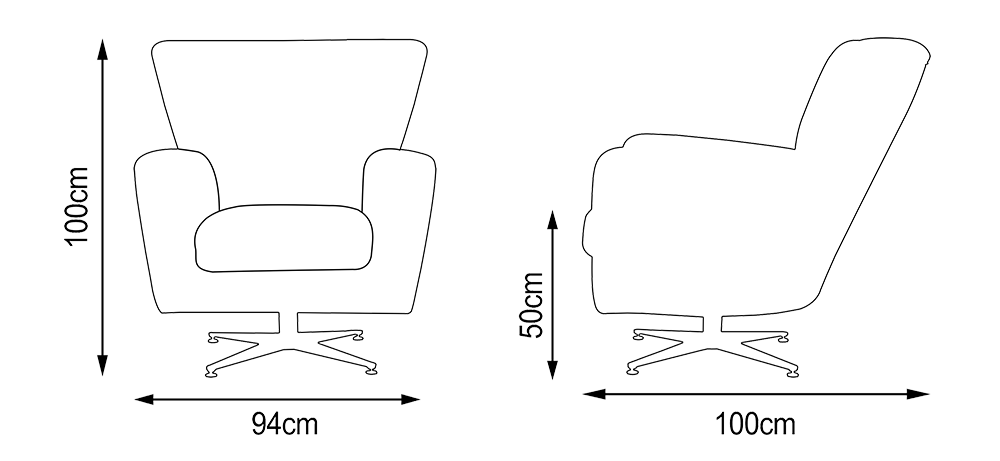 Poppy Swivel Chair